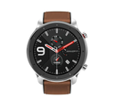 Amazfit GTR 47mm Paslanmaz Çelik Akıllı Saat, Kahverengi