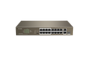 IP-Com F1118P-16-150W 16 Bağlantı Noktalı POE 16FE+2GE/1SFP Yönetilmeyen Switch