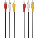 Belkin BLK-F3Y080bf2M 2m Nikel Rca Kablosu
