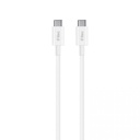 Ttec 2DK36B Type-C - Type-C 1.2 m Hızlı Şarj Kablosu, Beyaz