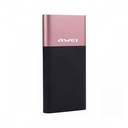 Awei P53K Çift USB Çıkışı 10.000 MAh Pink Powerbank, Pembe